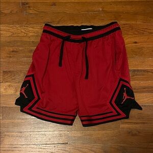 Jordan Red and Black Men's Shorts